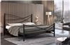 Кровать Лиана (160х200/металлическое основание) Черный