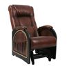 Кресло гляйдер Мод.48 (Or.perlam-120/Венге)  Темно-коричневый